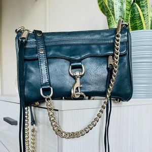 REBECCA MINKOFF MINI M.A.C. LEATHER CROSSBODY BAG